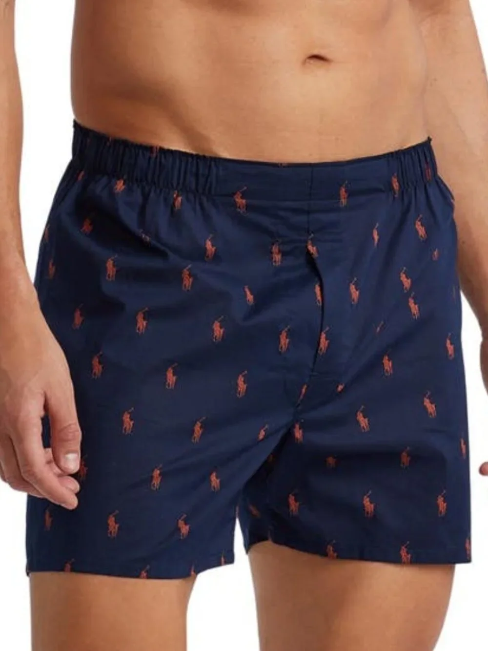 Polo Ralph Lauren Classic Fit Woven Boxers, Set of 3